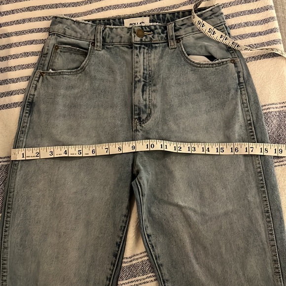 ROLLA’s Dusters Super High Rise Relaxed mom jeans size 27 blue - Picture 9 of 9